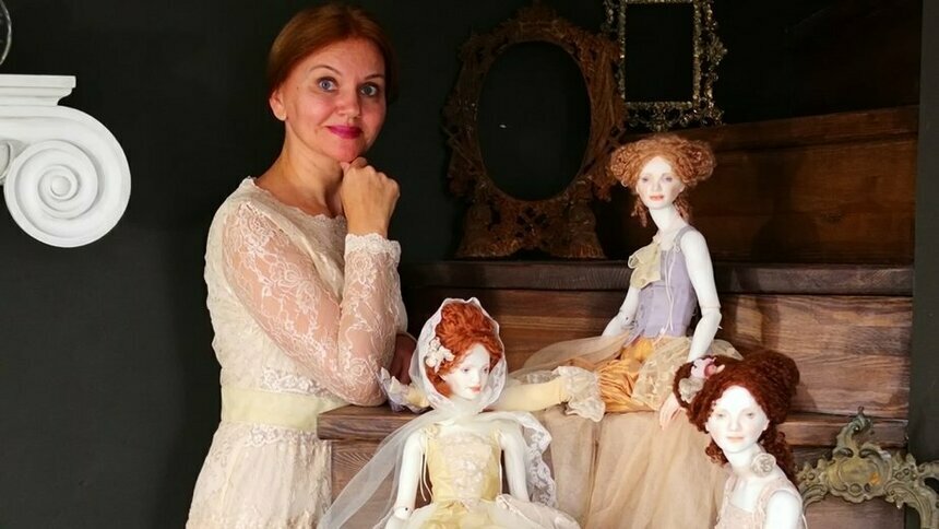 Калининградка стала членом профессиональной ассоциации художников NIADA, представив коллекцию фарфоровых кукол (фото) - Новости Калининграда | Фото: личный архив Оксаны Сахаровой