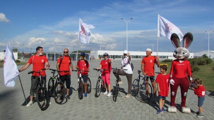 В Калининграде прошёл благотворительный велозабег при поддержке &quot;Автотора&quot; - Новости Калининграда