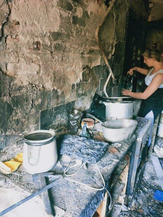 В МЧС назвали причину пожара в квартире многодетной семьи на Комсомольской - Новости Калининграда | Фото: Наталья