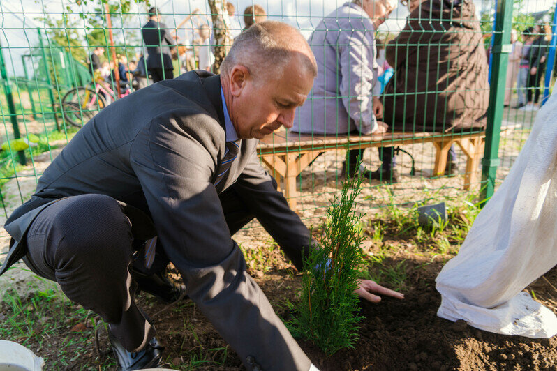 В посёлке Менделеево состоялось открытие детской площадки - Новости Калининграда