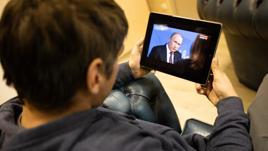 В этом году традиционная прямая линия с Путиным не состоится - Новости Калининграда | Фото: архив &quot;Клопс&quot;