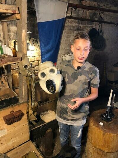 В Калининграде 12-летний школьник открыл в подвале исторический музей - Новости Калининграда | Фото: Елена Дорофеева