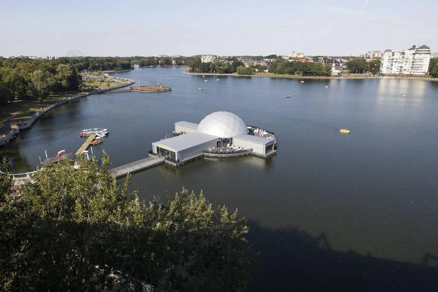 В Калининграде появился уникальный водный центр на Верхнем озере - Новости Калининграда