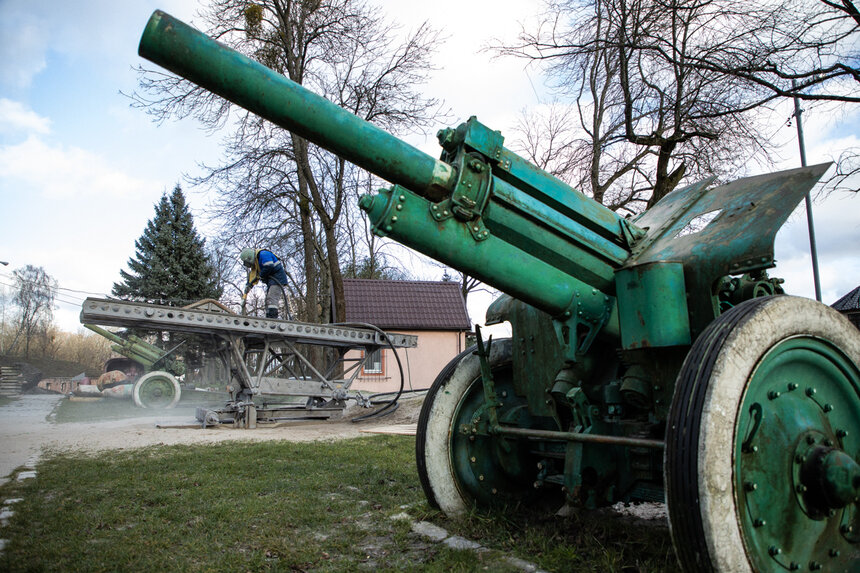Первая за 46 лет реконструкция орудий в Форту №5 - Новости Калининграда | Александр Подгорчук / &quot;Клопс&quot;
