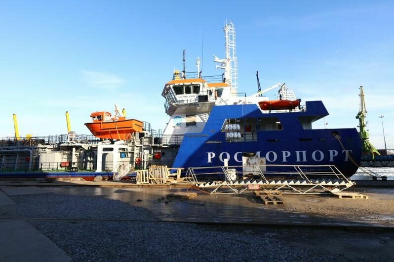 В Калининград прибыл новейший земснаряд для углубления морского канала - Новости Калининграда | ФотО: пресс-служба ФГУП &quot;Росморпорт&quot;