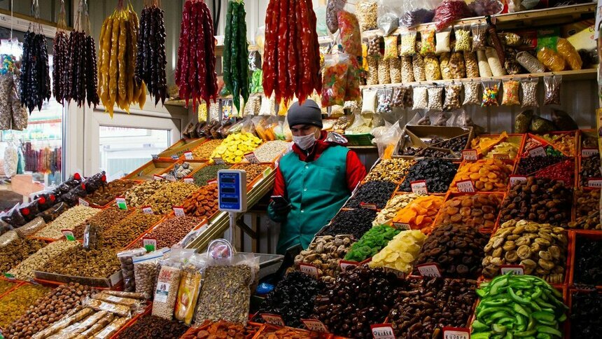 На Центральном рынке рассказали, что ждёт торгующих без масок и печаток - Новости Калининграда | Фото: Александр Подгорчук / &quot;Клопс&quot;