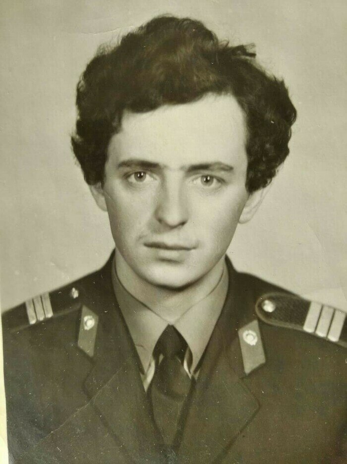 Сержант милиции Геннадий Мялик. 1970-е годы | Фото: личный архив