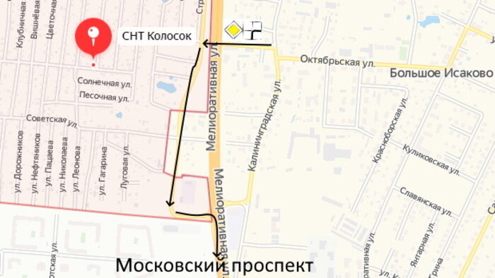На Окружной Калининграда изменили схему движения в районе Исакова - Новости Калининграда