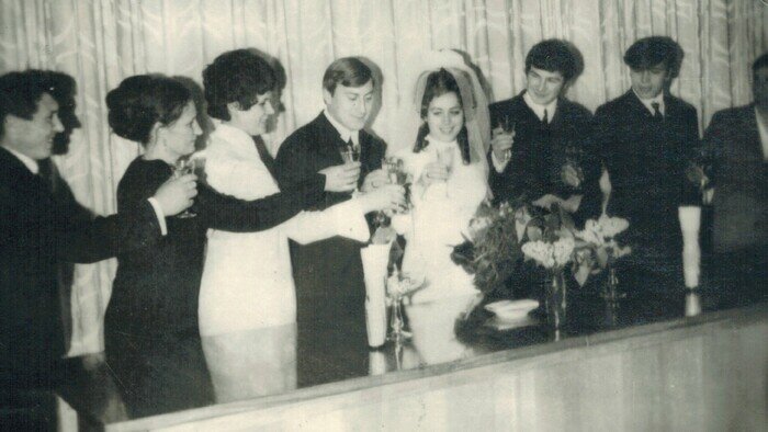 Свадьба Юрия и Зинаиды | Фото: личный архив