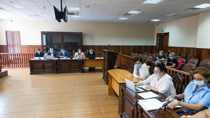 Фото из зала суда | Фото: Александр Подгорчук / &quot;Клопс&quot; 