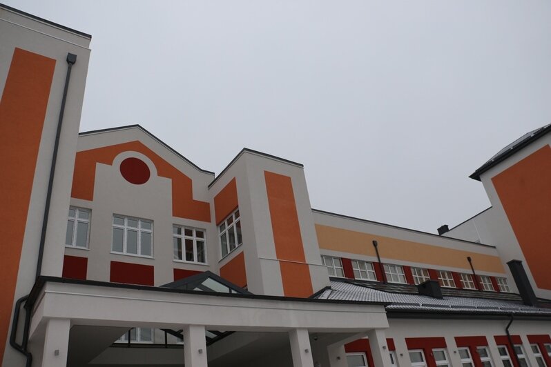 Как выглядит школа на Артиллерийской за несколько недель до срока сдачи (фото) - Новости Калининграда | Фото: пресс-служба администрации Калининграда