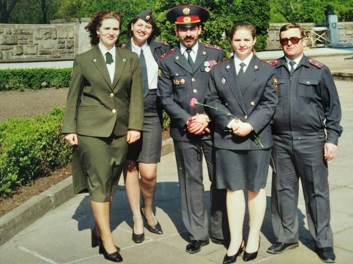Группа сотрудников калининградской милиции | Фото: личный архив