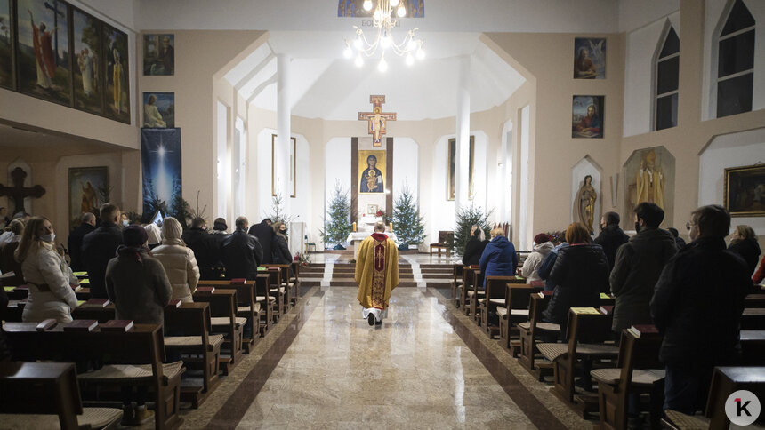 В Калининграде католики отмечают Рождество: фоторепортаж - Новости Калининграда | Фото: Александр Подгорчук