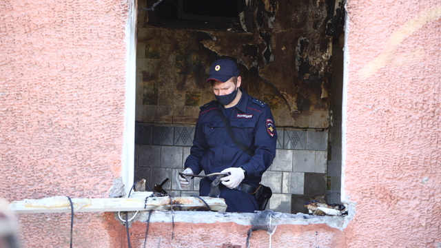 Взрыв газа в жилом доме на Леонова в Калининграде (фоторепортаж)