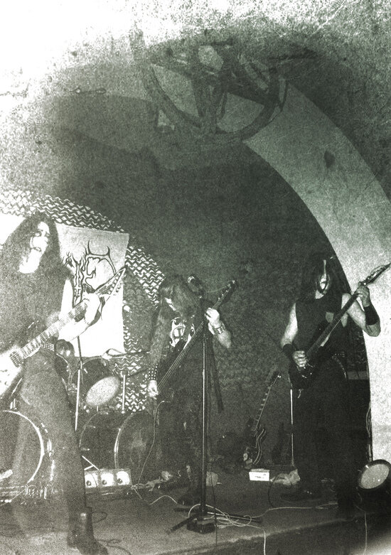 Концерт группы Tvangeste, Калининград, 1997 год | Фото: личный архив музыкантов
