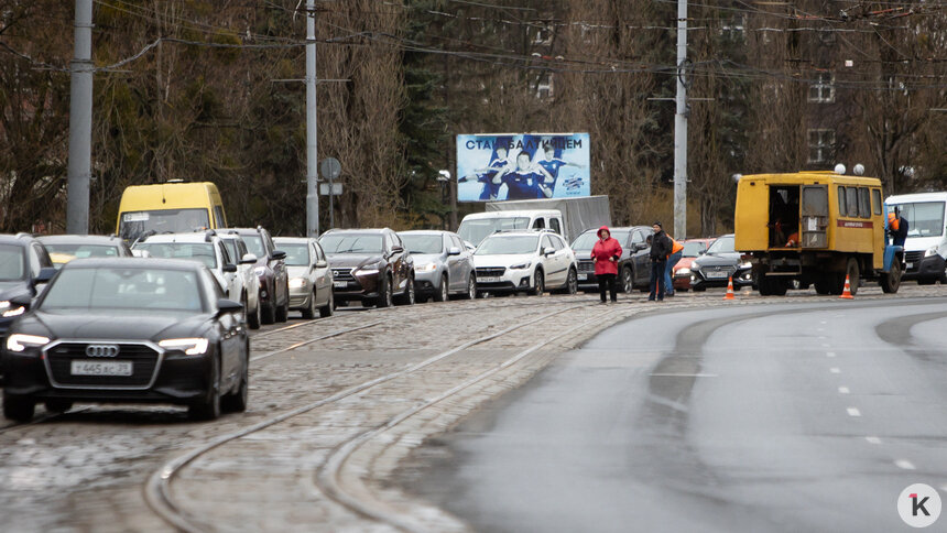 В Калининграде готовят трамвайные пути для запуска нового маршрута  - Новости Калининграда | Фото: Александр Подгорчук / «Клопс»