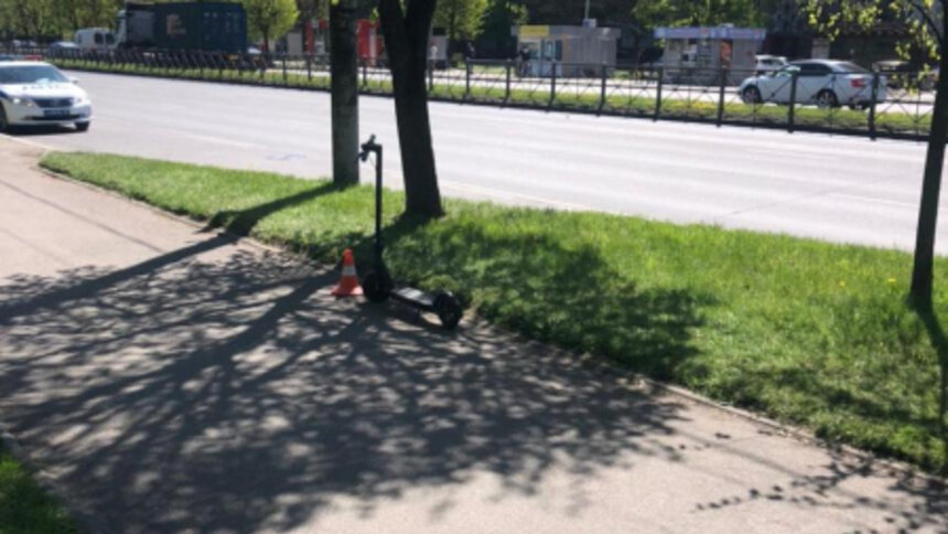 В Калининграде мужчина на электросамокате сбил женщину - Новости Калининграда | Фото: пресс-служба регионального УМВД