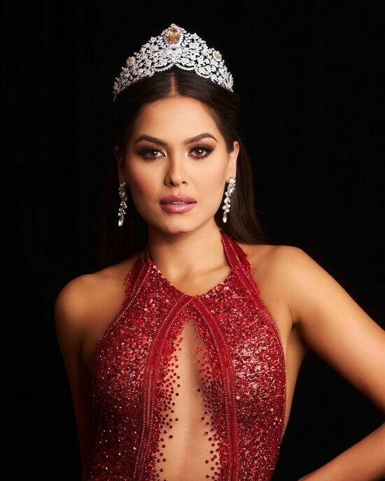 Мексиканка Андреа Меза | Фото: официальный аккаунт конкурса красоты «Мисс Вселенная» / Instagram
