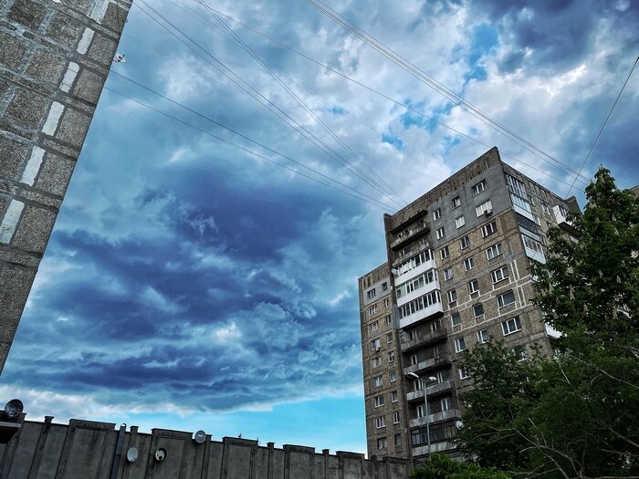 Фото дня: над Калининградом сгустились тучи - Новости Калининграда