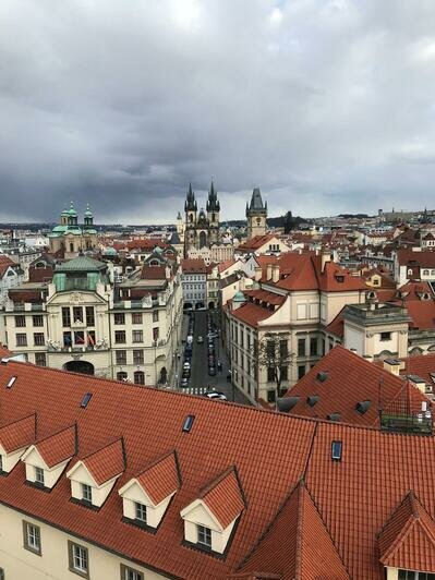 Старый город в Праге с обзорной площадки | Фото: Валерия Клименко