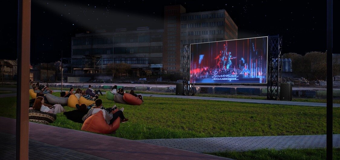 На набережной Советска планируют установить кинотеатр под открытым небом - Новости Калининграда | Фото: Сообщество «Советский городской округ» / Facebook