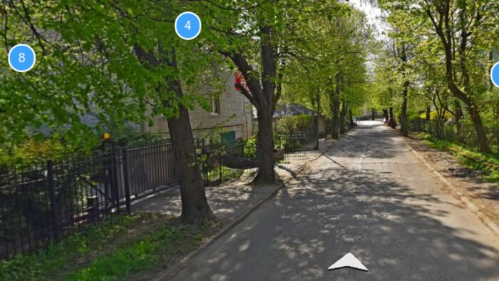 Улица Расковой | Скриншот сервиса Яндекс.Карты