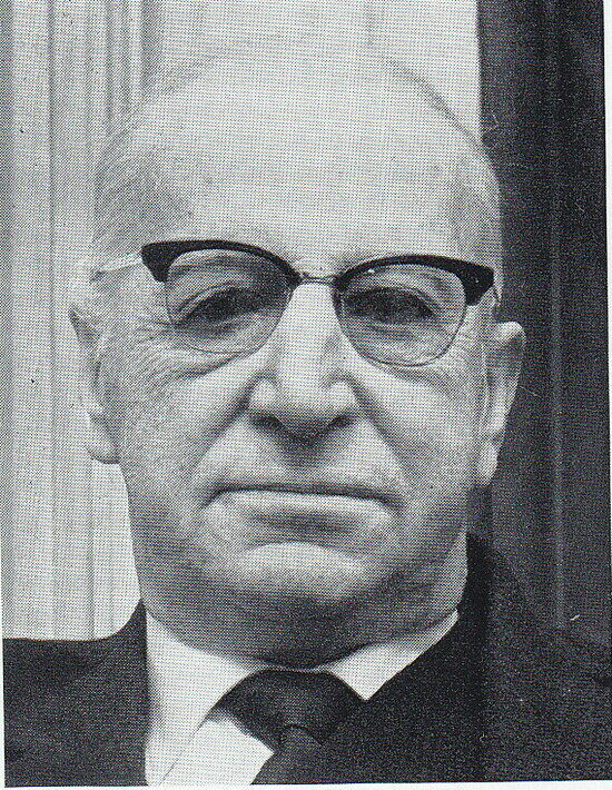 Обер-бургомистр Кёнигсберг Ганс Ломайер  | Фотография 1965 года