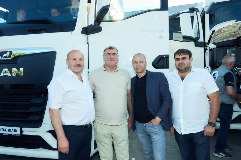 В Калининграде презентовали новую линейку грузовых автомобилей MAN - Новости Калининграда