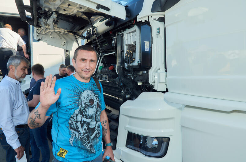 В Калининграде презентовали новую линейку грузовых автомобилей MAN - Новости Калининграда