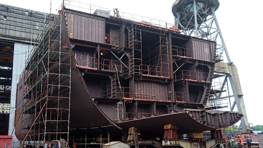 На заводе «Янтарь» построят большой десантный корабль для ВМФ России - Новости Калининграда | Фото: пресс-служба завода «Янтарь»