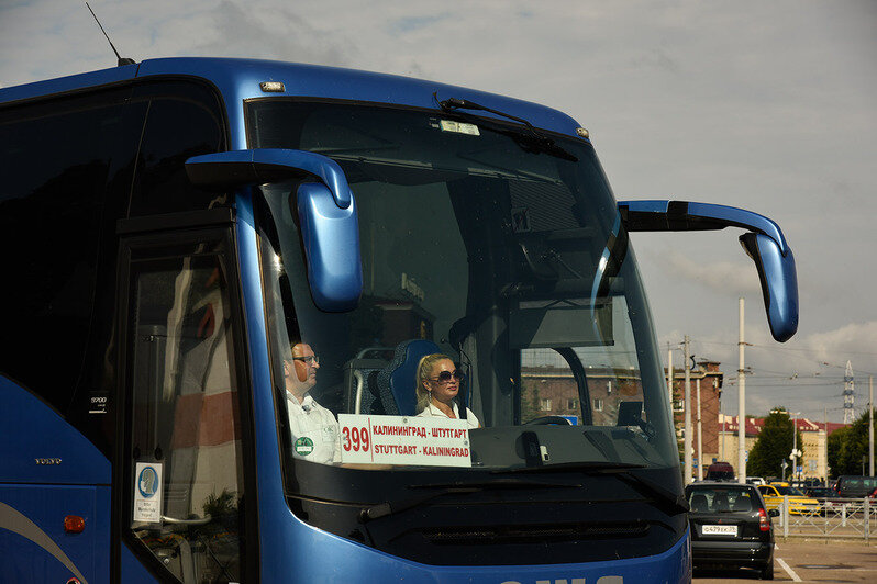 В Калининград прибыл первый после закрытия границ пассажирский автобус из Германии - Новости Калининграда | Фото: ООО «Кёниг Тревел»