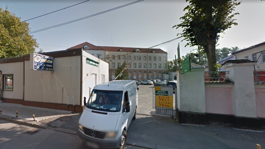 Градостроительный совет раскритиковал идею реконструкции гостиницы в центре Калининграда - Новости Калининграда | Скриншот GoogleMaps