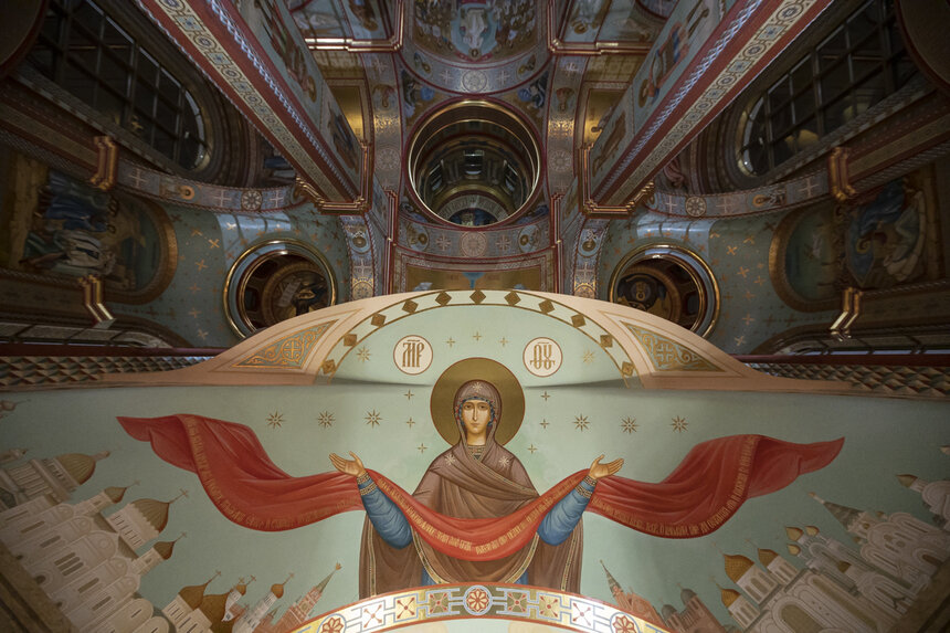 Внутреннее убранство Кафедрального собора Христа Спасителя | Фото: архив «Клопс»