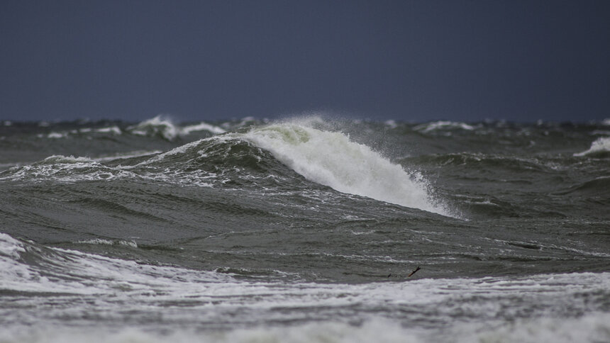 На побережье Калининградской области порывы ветра в субботу достигнут 23 м/с, а волны — 3 метров - Новости Калининграда | Фото: архив «Клопс»