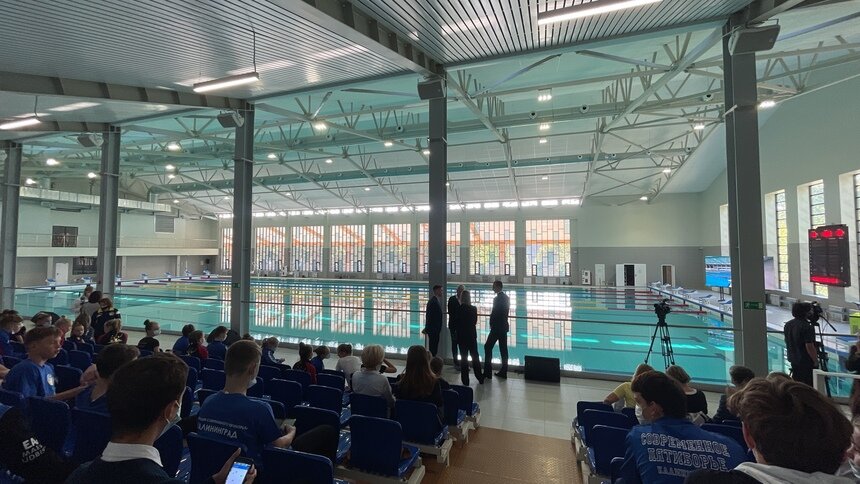 В Калининграде открыли бассейн в Южном парке (фото) - Новости Калининграда | Фото: «Клопс»