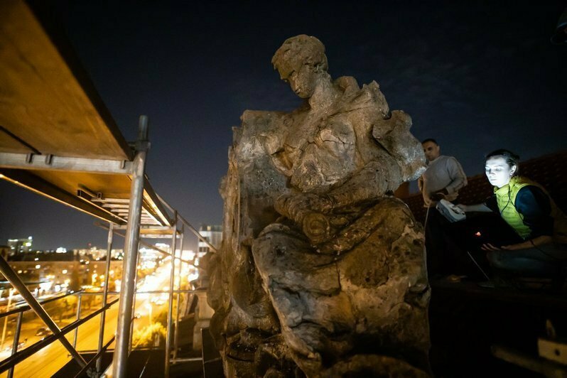 В фонде капремонта показали, чем заменят скульптуру с бывшего дома имперских дорог на Ленпроспекте (фото) - Новости Калининграда