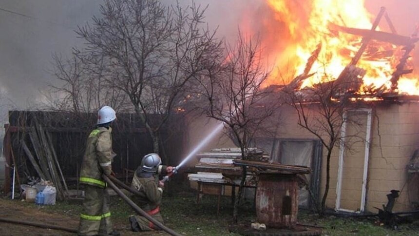В Зеленоградском районе сгорела баня - Новости Калининграда | Фот: пресс-служба ГУ МСЧ