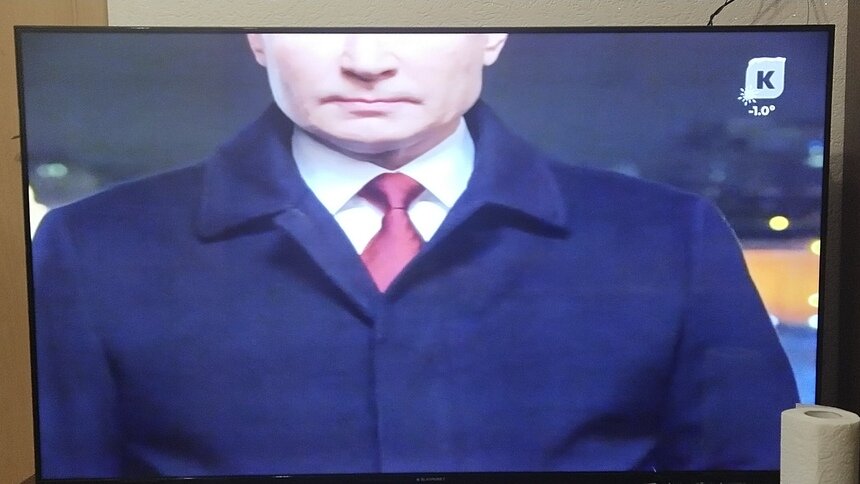 Калининградский телеканал объяснил обрезанное новогоднее обращение Путина - Новости Калининграда | Фото очевидца