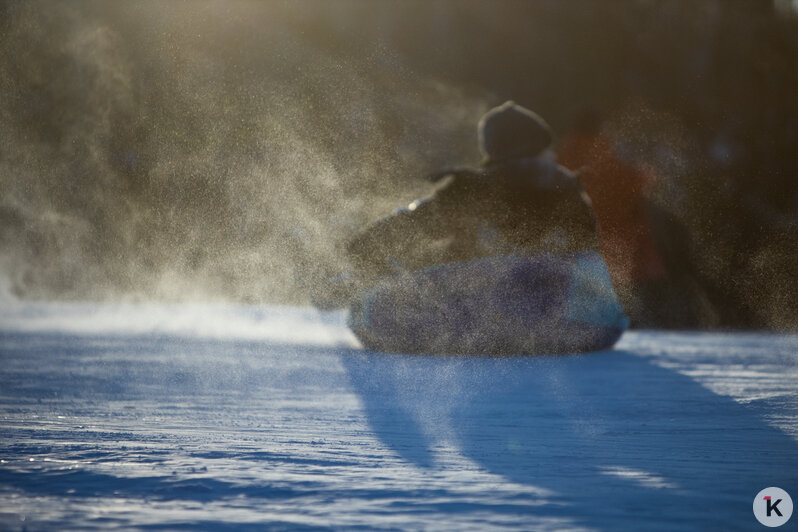 Где калининградцы катаются на снежных горках: фото - Новости Калининграда | Фото: Александр Подгорчук