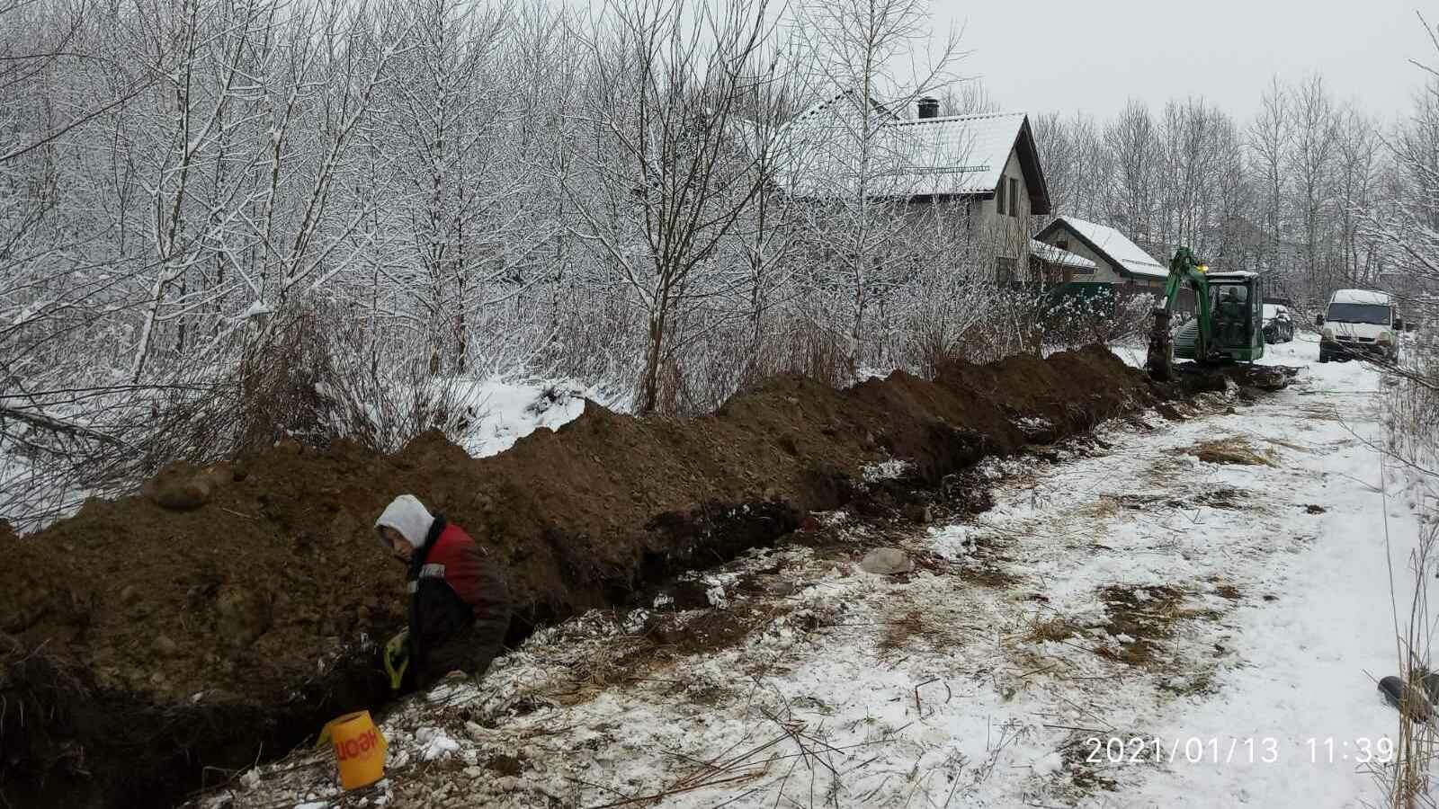 В посёлке Заозёрье начались строительные работы по газификации - Новости  Калининграда