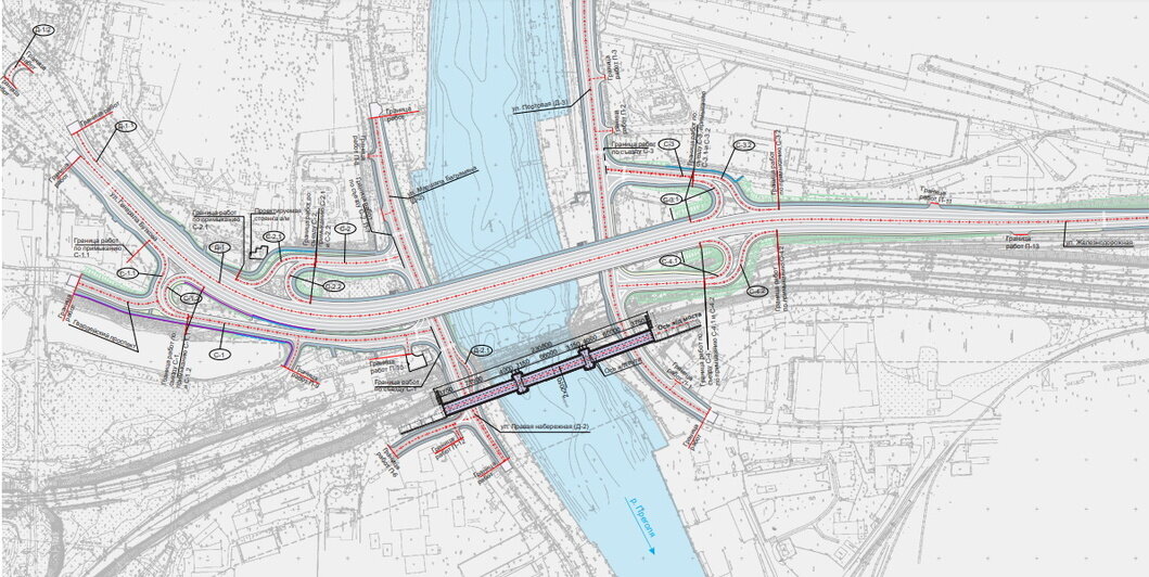 Двухярусный мост в калининграде проект