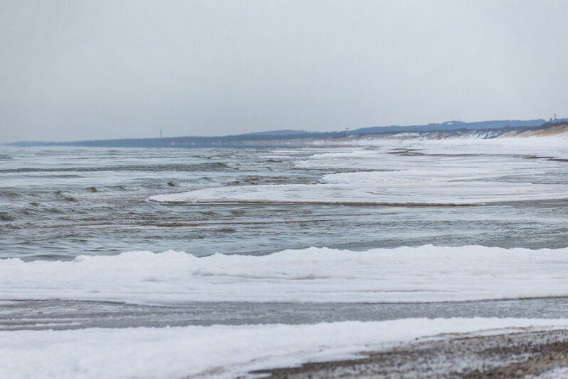 В Калининградской области замерзает море (фото) - Новости Калининграда | Александр Подгорчук