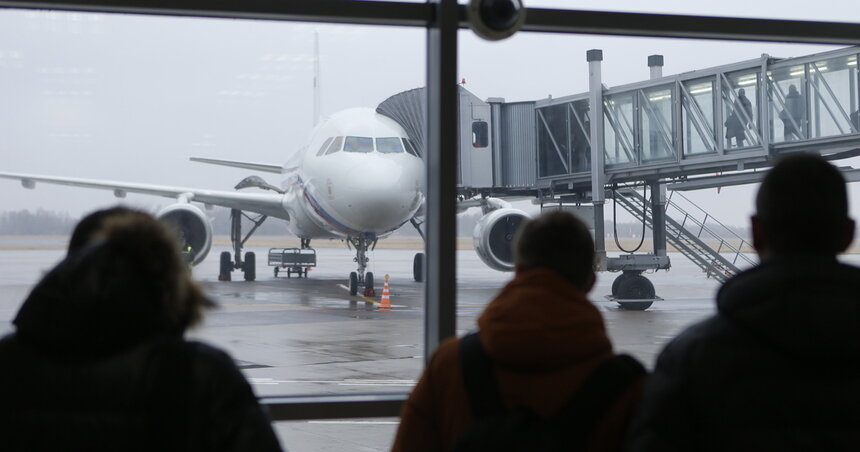 Из-за снегопада в Москве задерживается несколько калининградских рейсов - Новости Калининграда | Архив &quot;Клопс&quot;