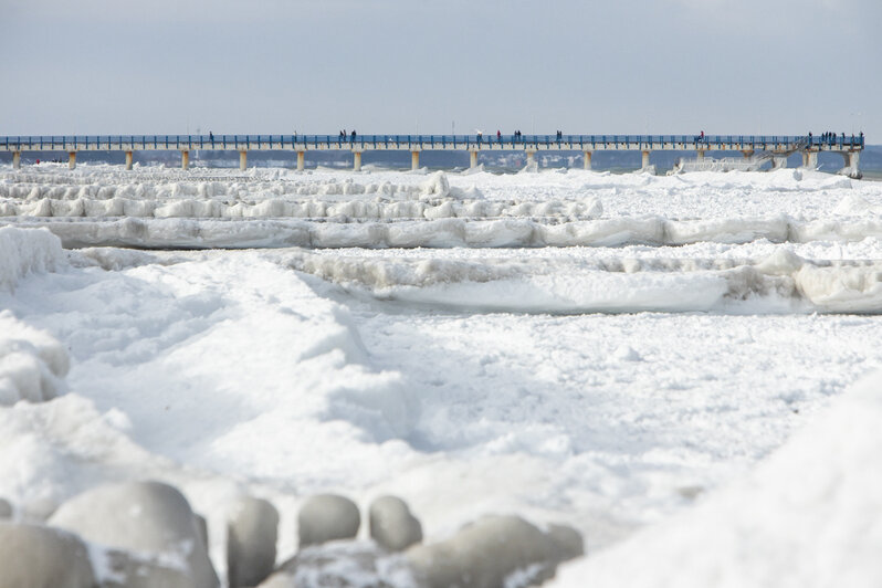 Замёрзшее море в Зеленоградске | Александр Подгорчук / &quot;Клопс&quot;