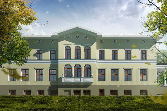 Эскиз реконструкции здания  | Правительство Калининградской области