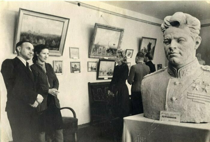 1949 год, первая выставка Калининградских художников | Фото: Калининградский историко-художественный музей 