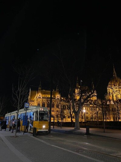 Ночной Будапешт | Фото: личный архив