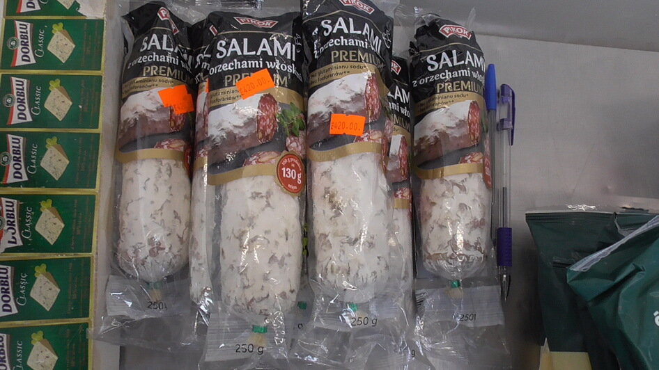 Колбаса, сыр, масло: на Центральном рынке в Калининграде нашли более 120 кг санкционки - Новости Калининграда | Фото: пресс-служба областной таможни