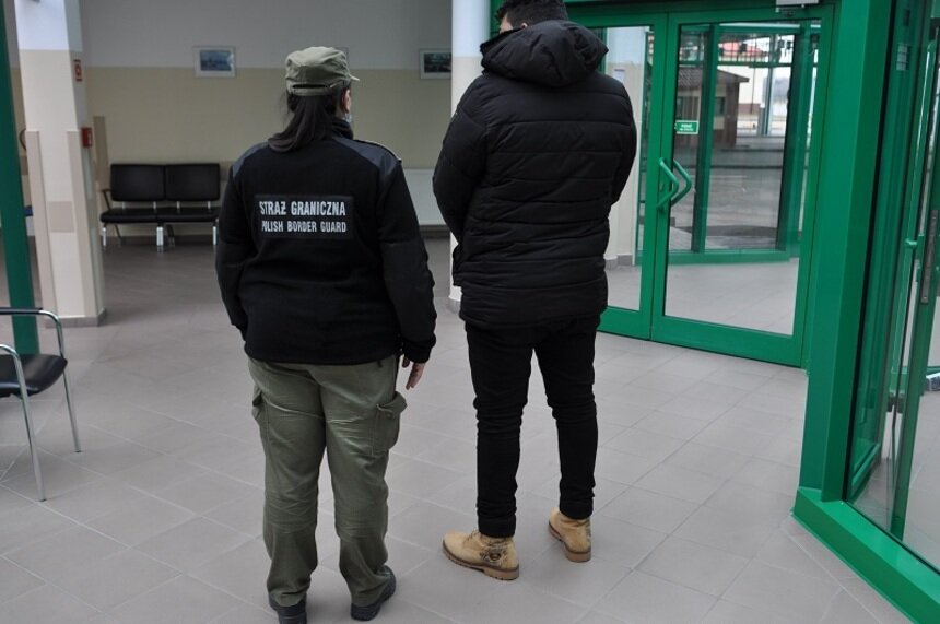 Задержанный кубинец | Фото: пресс-служба Варминско-Мазурского пограничного управления