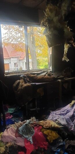«Стояли и плакали»: у многодетной семьи из Калининграда сгорел дом - Новости Калининграда | Фото: Светлана Скобич